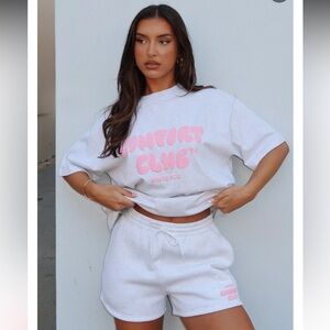 White Fox Comfort Club Shorts